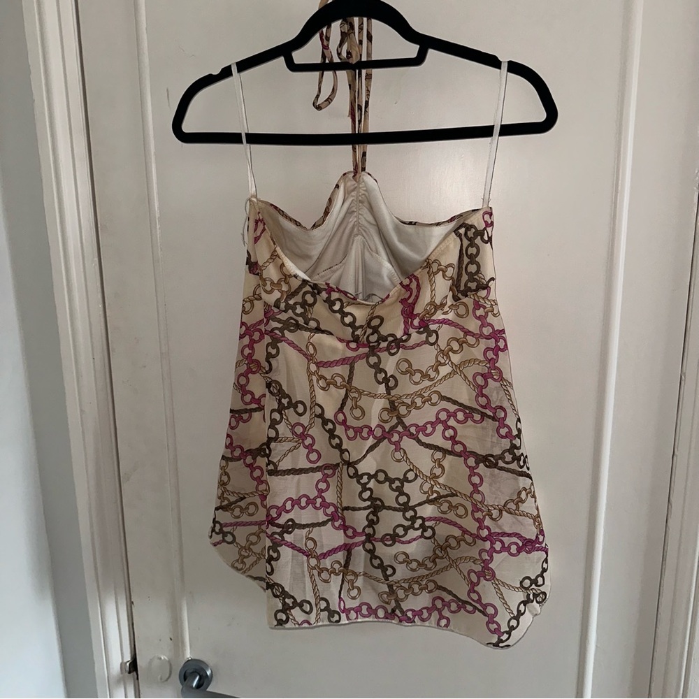 Chain Pattern Halter Top - Picture 3 of 3